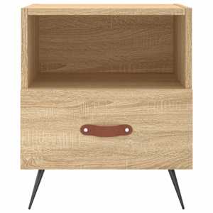 Noční stolky 2 ks dub sonoma 40 x 35 x 47,5 cm kompozitní dřevo - obrázek 6