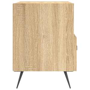 Noční stolky 2 ks dub sonoma 40 x 35 x 47,5 cm kompozitní dřevo - obrázek 7
