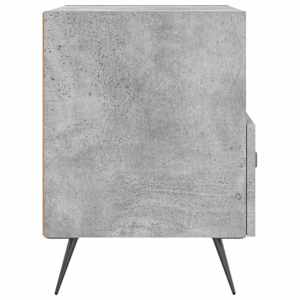 Noční stolky 2 ks betonově šedé 40x35x47,5 cm kompozitní dřevo - obrázek 7