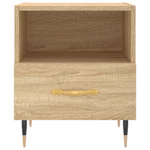 Noční stolky 2 ks dub sonoma 40 x 35 x 47,5 cm kompozitní dřevo - obrázek 6
