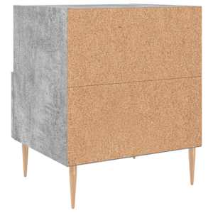 Noční stolek betonově šedý 40 x 35 x 47,5 cm kompozitní dřevo - obrázek 6