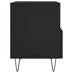 Noční stolky 2 ks černé 40 x 35 x 47,5 cm kompozitní dřevo - obrázek 8