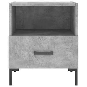 Noční stolky 2 ks betonově šedé 40x35x47,5 cm kompozitní dřevo - obrázek 7