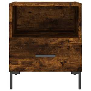Noční stolky 2 ks kouřový dub 40x35x47,5 cm kompozitní dřevo - obrázek 7
