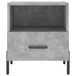 Noční stolky 2 ks betonově šedé 40x35x47,5 cm kompozitní dřevo - obrázek 7