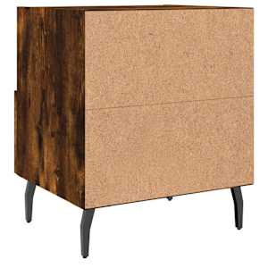 Noční stolky 2 ks kouřový dub 40x35x47,5 cm kompozitní dřevo - obrázek 9