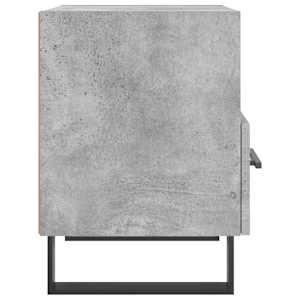 Noční stolek betonově šedý 40 x 35 x 47,5 cm kompozitní dřevo - obrázek 5
