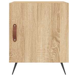 Noční stolky 2 ks dub sonoma 40 x 40 x 50 cm kompozitní dřevo - obrázek 6