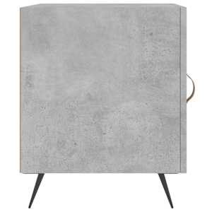 Noční stolky 2 ks betonově šedé 40x40x50 cm kompozitní dřevo - obrázek 7