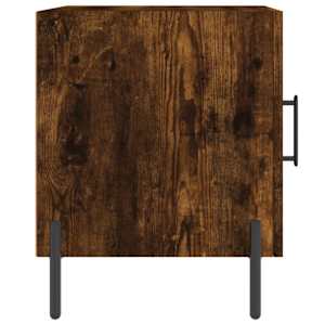 Noční stolek kouřový dub 40 x 40 x 50 cm kompozitní dřevo - obrázek 7