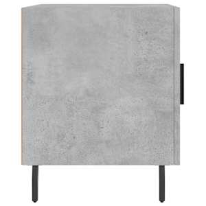 Noční stolky 2 ks betonově šedé 40x40x50 cm kompozitní dřevo - obrázek 8