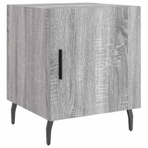 Noční stolky 2 ks šedé sonoma 40 x 40 x 50 cm kompozitní dřevo - obrázek 6
