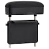 vidaXL auto k&auml;etugi universaalne must 23 x 8 x (30&ndash;38) cm ABS-ist