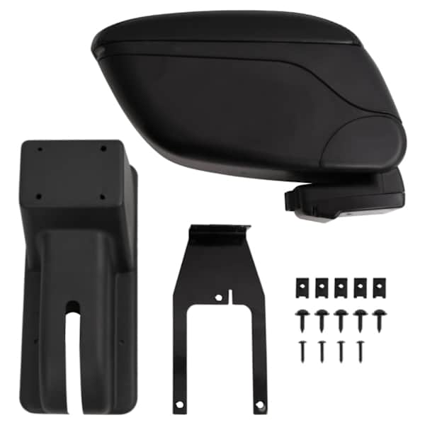 vidaXL auto k&auml;etugi, must, 12x29x(32-46) cm, ABS
