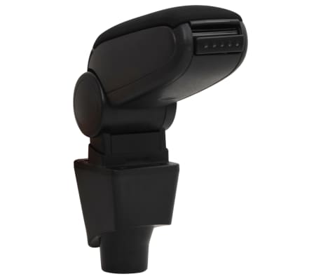 vidaXL Loketn&iacute; opěrka do auta čern&aacute; 12 x 34 x (34&ndash;50) cm ABS