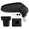 vidaXL auto k&auml;etugi Opel Astra G (1998-2004) must 11,5 x 32 x (30-50) cm ABS