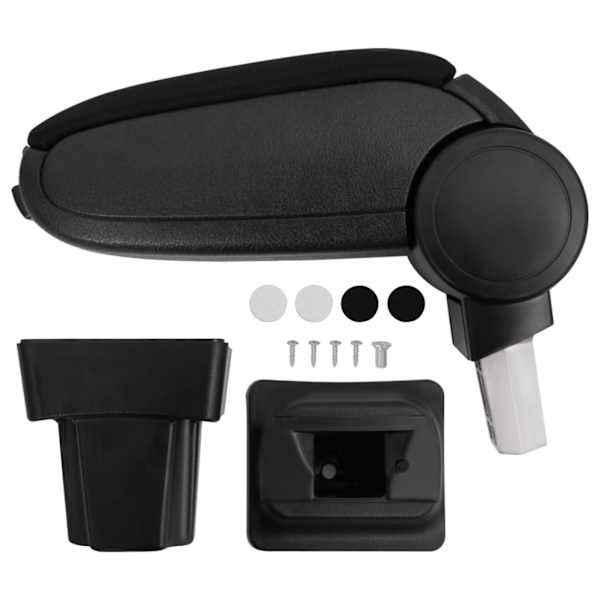 vidaXL auto k&auml;etugi Opel Astra G (1998-2004) must 11,5 x 32 x (30-50) cm ABS