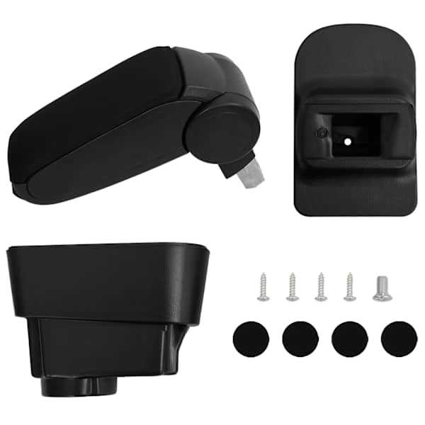 vidaXL auto k&auml;etugi Must 11x35x(32-49) cm ABS