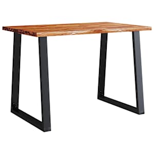 Jídelní stůl s živou hranou 110x70x75 cm masivní akáciové dřevo - obrázek 2