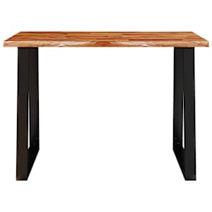 Jídelní stůl s živou hranou 110x70x75 cm masivní akáciové dřevo - obrázek 4