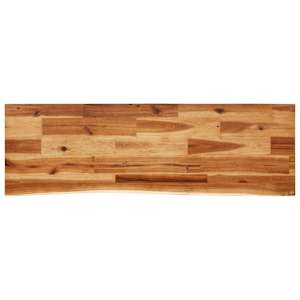 Konzolový stůl s živou hranou 110 x 35 x 80 cm masivní akácie - obrázek 6