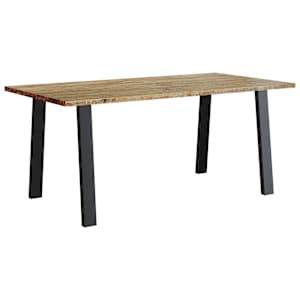 vidaXL s&ouml;&ouml;gilaud, 150 x 90 x 75 cm, akaatsiapuit