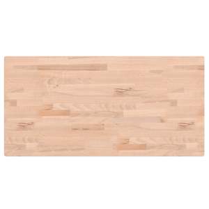 vidaXL lauaplaat, 80 x 40 x 1,5 cm, ristk&uuml;lik, p&ouml;&ouml;kpuu