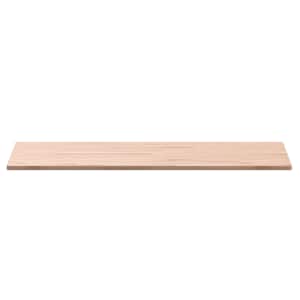Stolní deska 100 x 50 x 1,5 cm obdélníková masivní bukové dřevo - obrázek 4