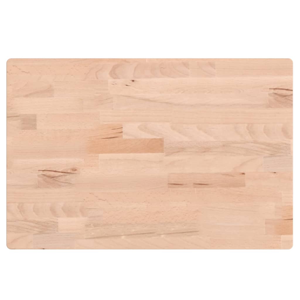 vidaXL Stolní deska 60 x 40 x 1,5 cm obdélníková masivní bukové dřevo