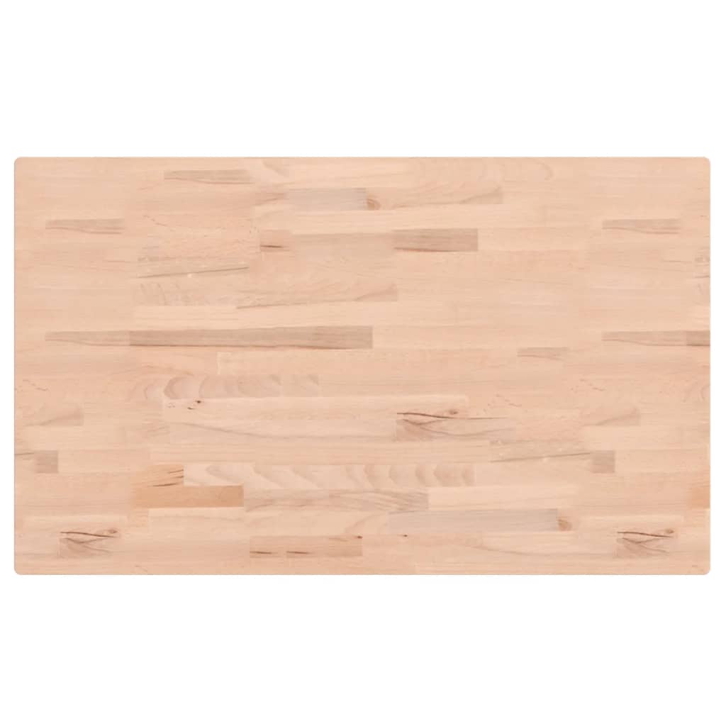 vidaXL StolnĂ­ deska 100 x 60 x 1,5 cm obdĂ©lnĂ­kovĂˇ masivnĂ­ bukovĂ© dĹ™evo