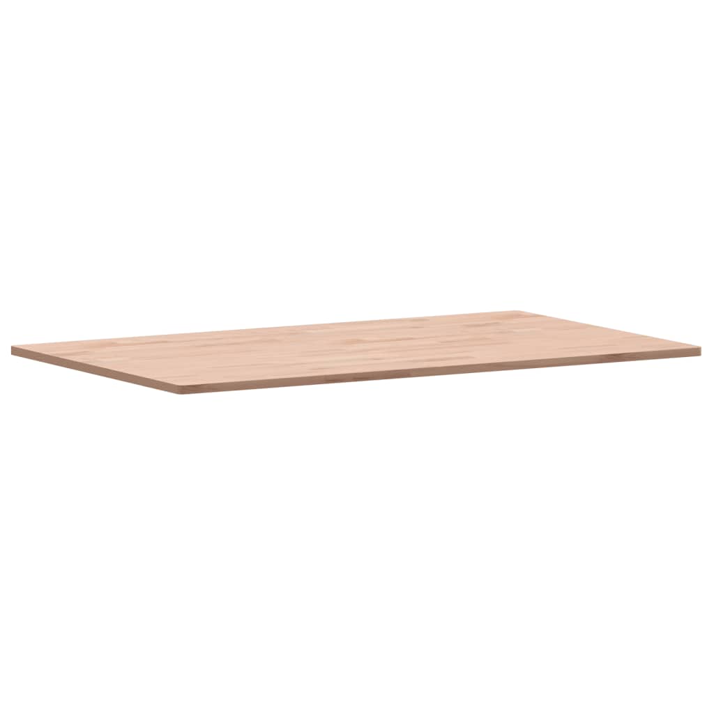 vidaXL tömör bükkfa téglalap alakú asztallap 100x60x1,5 cm