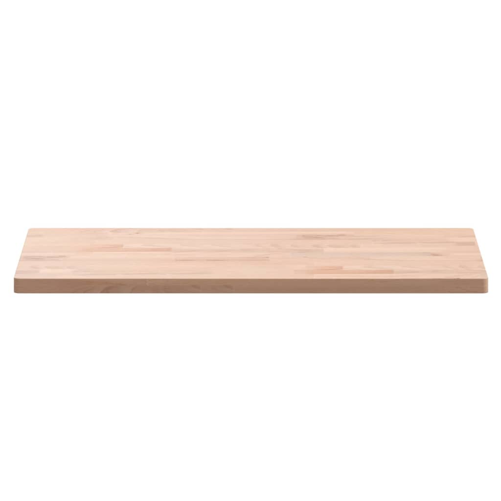 vidaXL Tafelblad rechthoekig 80x40x2,5 cm massief beukenhout bruin, foto 4