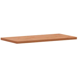 vidaXL Tischplatte 80x40x2,5 cm Rechteckig Massivholz Buche