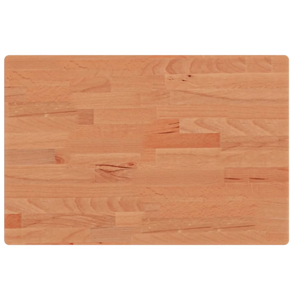 vidaXL Stolová doska 60x40x2,5 cm obdĺžniková masĂvny buk