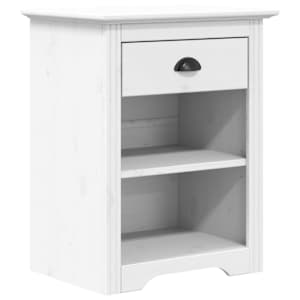 vidaXL &ouml;&ouml;kapp BODO, valge, 53 x 38,5 x 67 cm, m&auml;nnipui