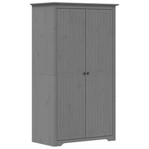 vidaXL riidekapp BODO, hall, 99x53,5x173 cm, m&auml;nnipuit