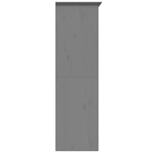 Šatní skříň BODO šedá 99x53,5x173 cm masivní borové dřevo - obrázek 5