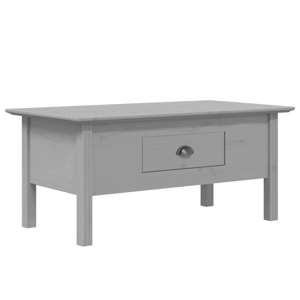 vidaXL Salontafel BODO 100x55x45 cm massief grenenhout grijs
