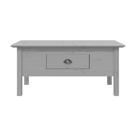 vidaXL Sohvap&ouml;yt&auml; BODO harmaa 100x55x46 cm t&auml;ysi m&auml;nty