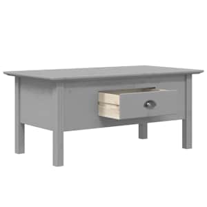 Konferenční stolek BODO šedý 100x55x46 cm masivní borovice - obrázek 4