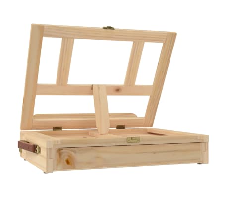 Cavalletto da Tavolo 29,5x33x80 cm in Legno Massello di Pino 30225