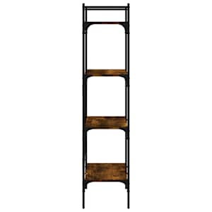Knihovna se 4 policemi kouřový dub 56x31,5x138,5 cm kompozit - obrázek 5