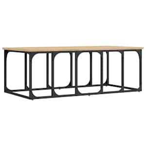 Konferenční stolek dub sonoma 100x50x35,5 cm kompozitní dřevo - obrázek 2