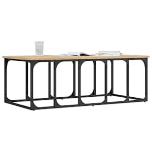 Konferenční stolek dub sonoma 100x50x35,5 cm kompozitní dřevo - obrázek 3