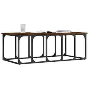 Konferenční stolek kouřový dub 100x50x35,5 cm kompozitní dřevo - obrázek 3