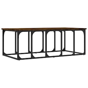Konferenční stolek kouřový dub 100x50x35,5 cm kompozitní dřevo - obrázek 6