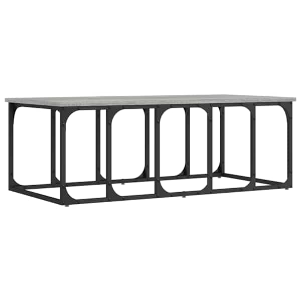 vidaXL kohvilaud, hall Sonoma tamm, 100 x 50 x 35,5 cm, tehispuit