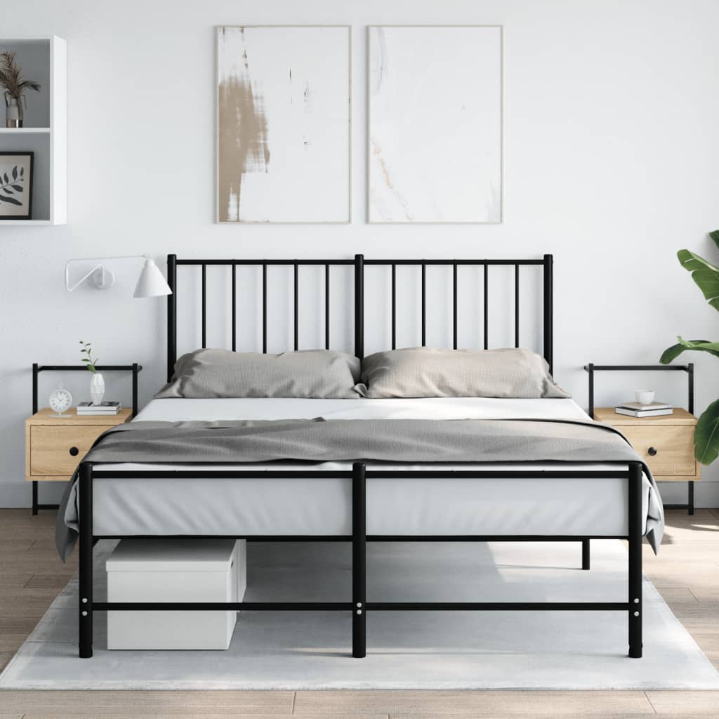 vidaXL Noptiere de perete, 2 buc., stejar sonoma, 35x30x51 cm, lemn