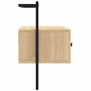 TV skříňka nástěnná dub sonoma 60,5x30x51 cm kompozitní dřevo - obrázek 4