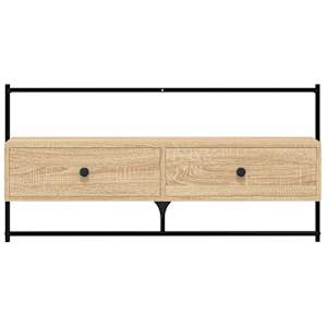 TV skříňka nástěnná dub sonoma 100,5x30x51 cm kompozitní dřevo - obrázek 7